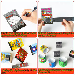 BOpusail wrist-fit slap bracelet demonstrates easy wear for kids.