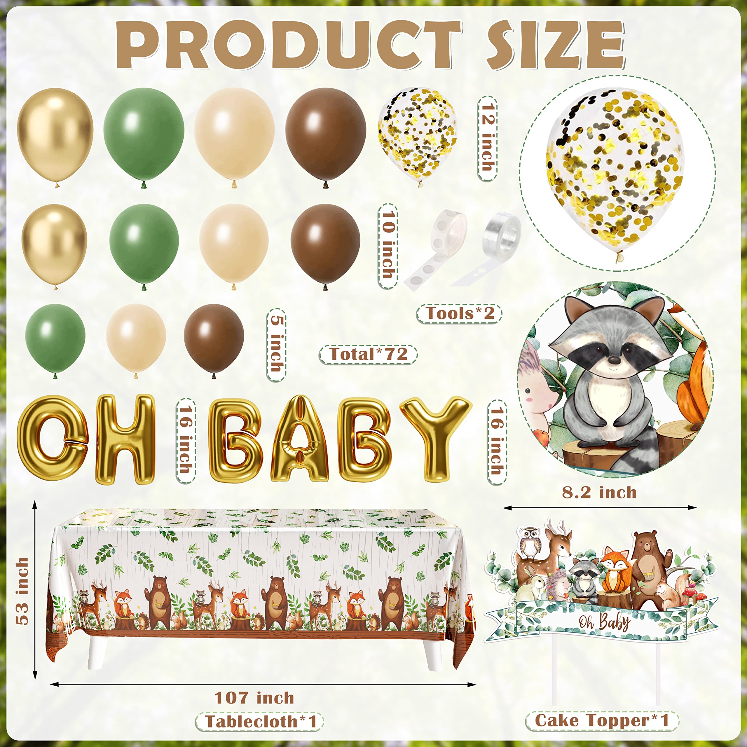 BORAMDO Welcome Baby Banner greets guests with a warm neutral theme