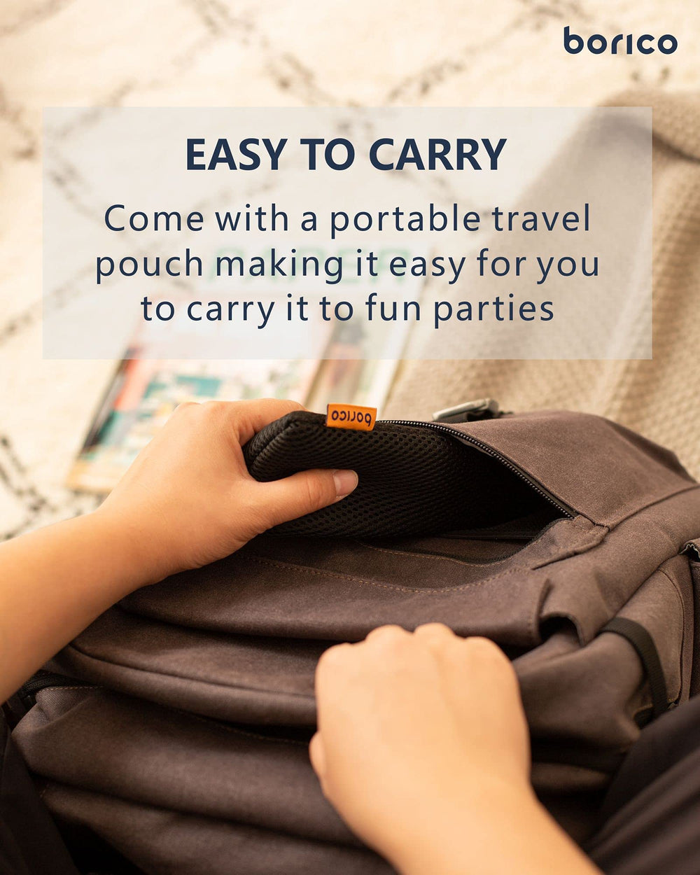 BORICO card holder suitable for kids and adults to play together