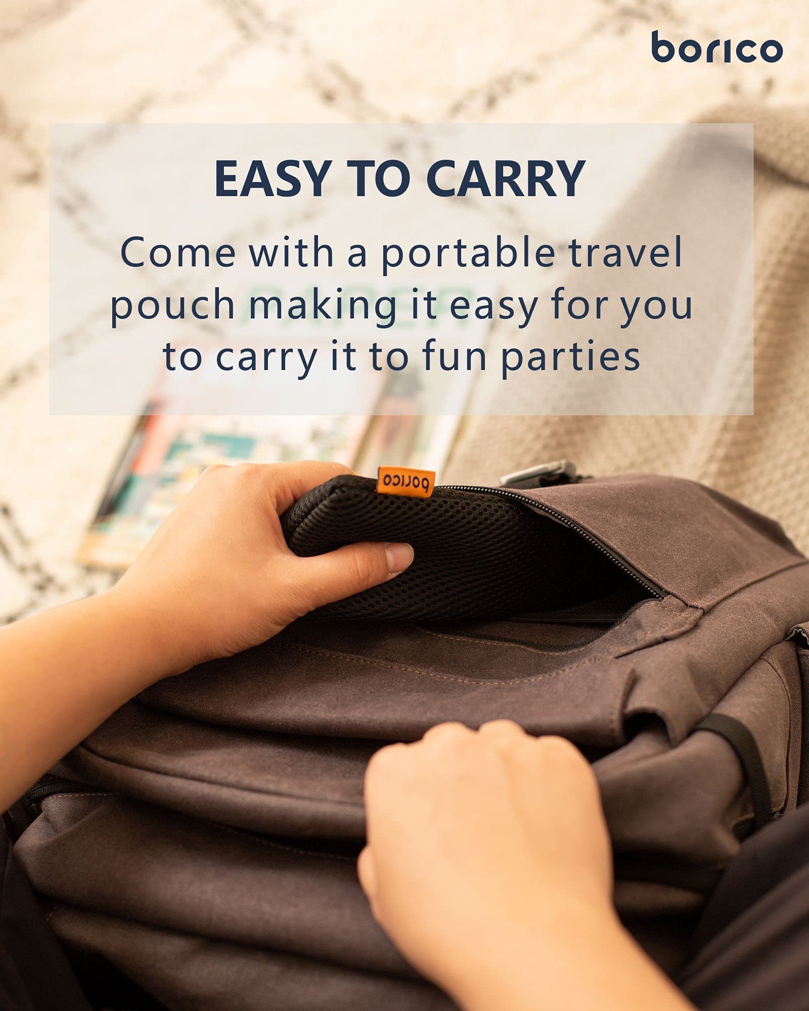 BORICO travel pouch showcases portable kit to carry cards anywhere