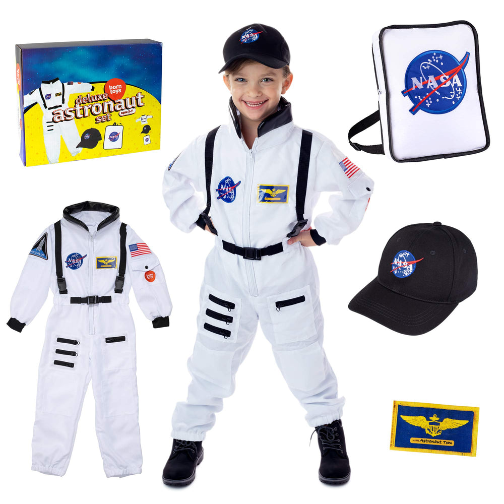 Born Toys astronaut costume set for imaginative space adventures and role-play.