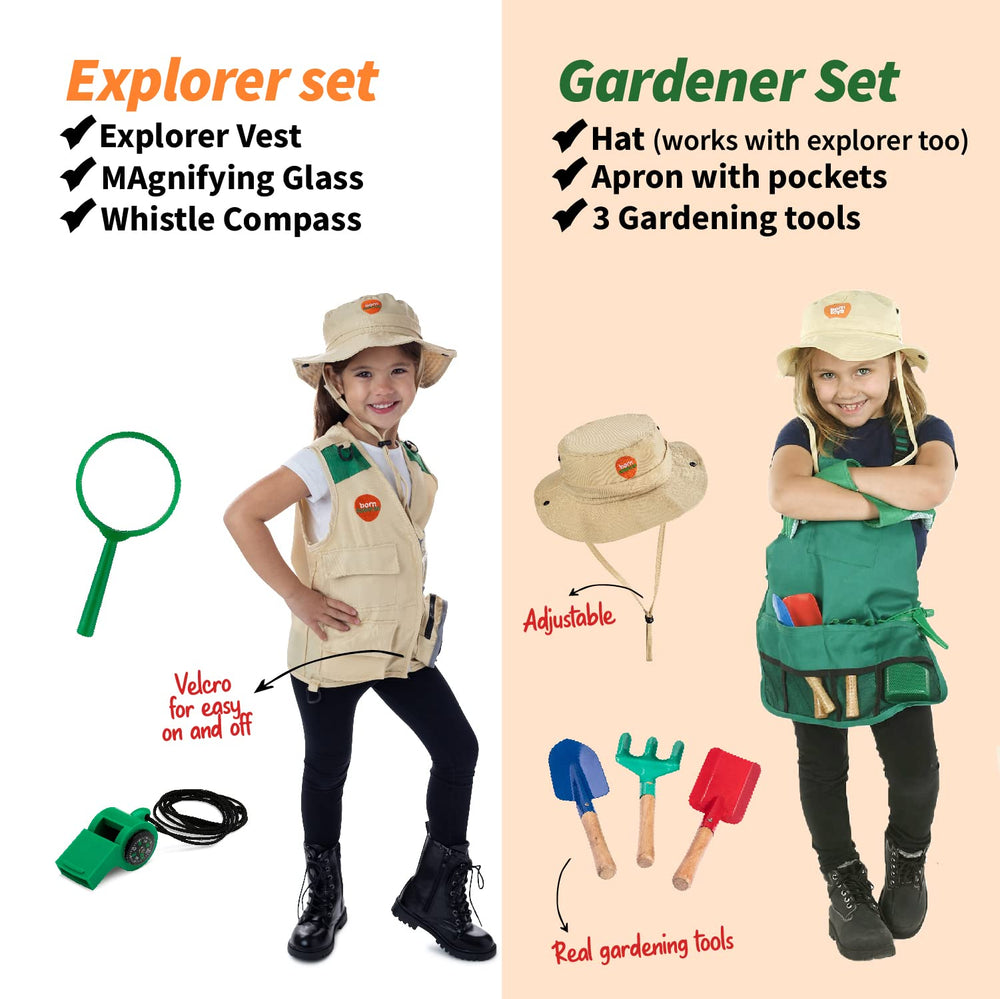 Born Toys dress-up accessories pack to complete pretend outfits