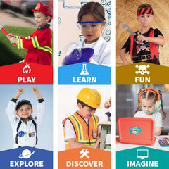 Born Toys pirate costume ideal for storytelling and treasure hunts