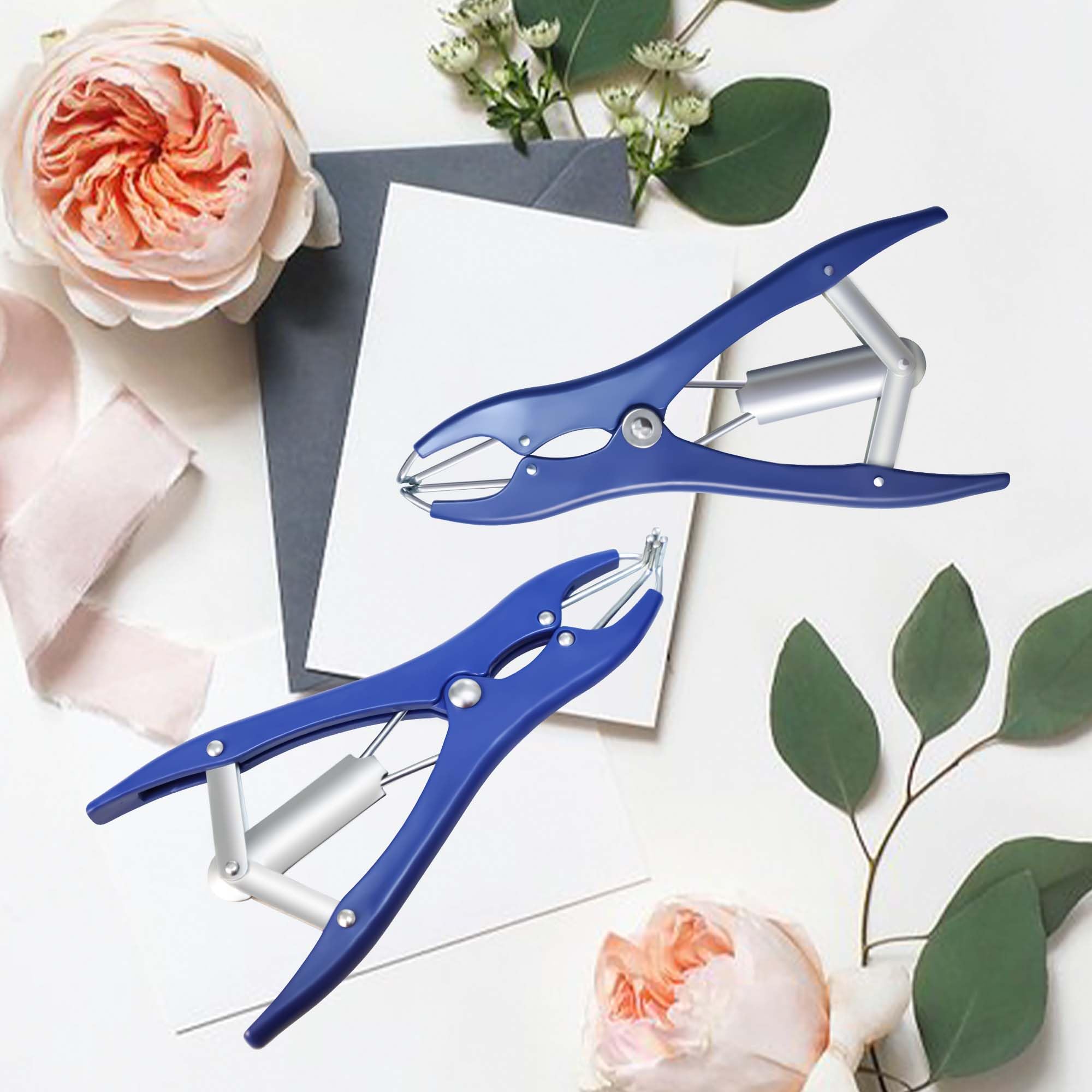 Borosino stuffing kit in action shows versatile applications for petals, sequins, feathers