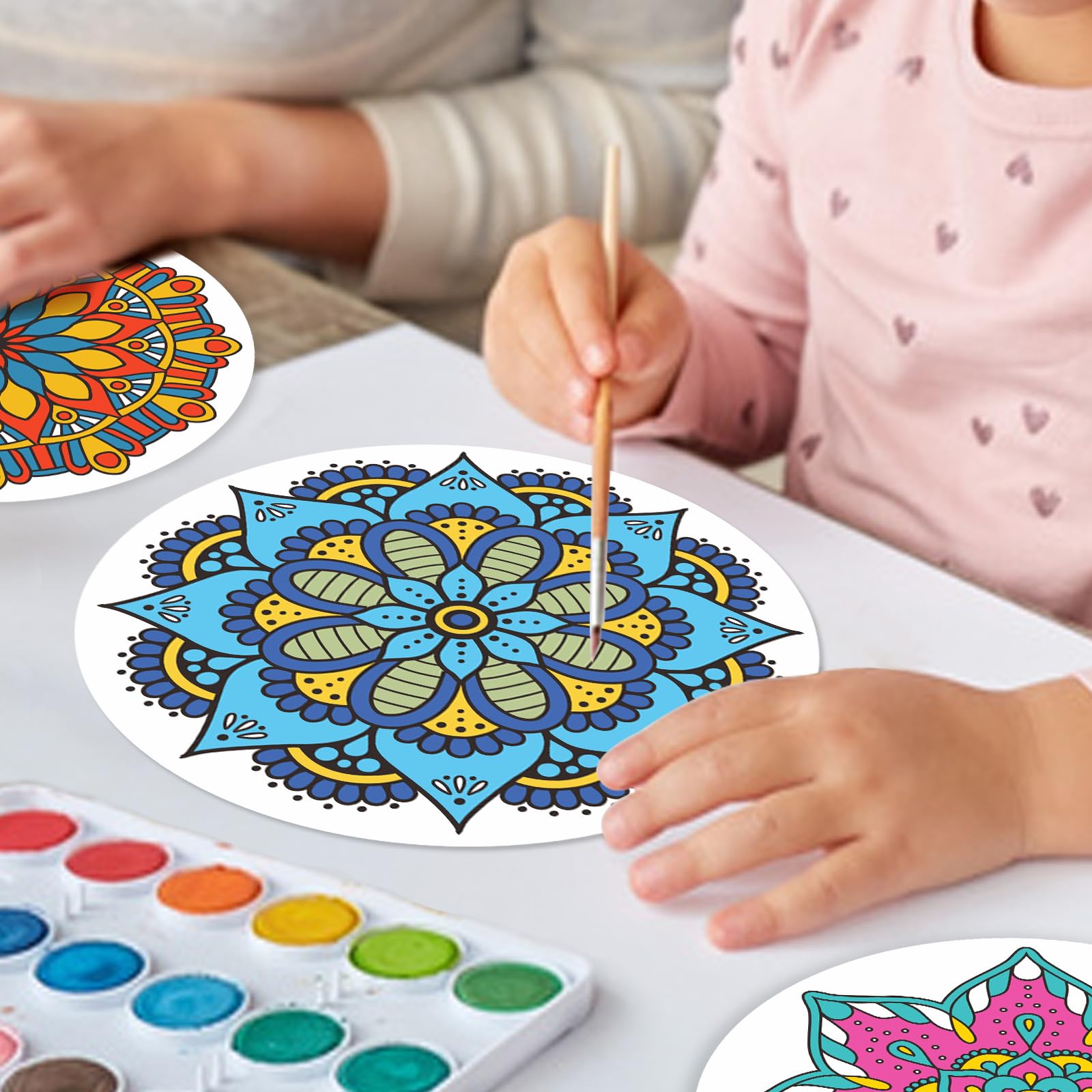 Bosctanuc coloring supplies compatible with markers and gel pens for all ages