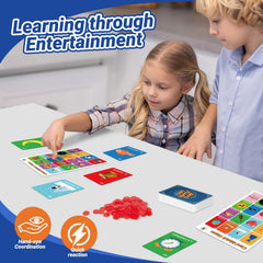 Bosctanuc Loteria dual-sided cards offer varied learning activities.