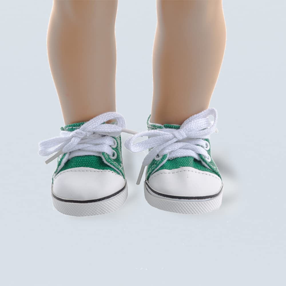 BOSOIRSOU 18-inch doll sandals – breathable summer style for light playful outfits.
