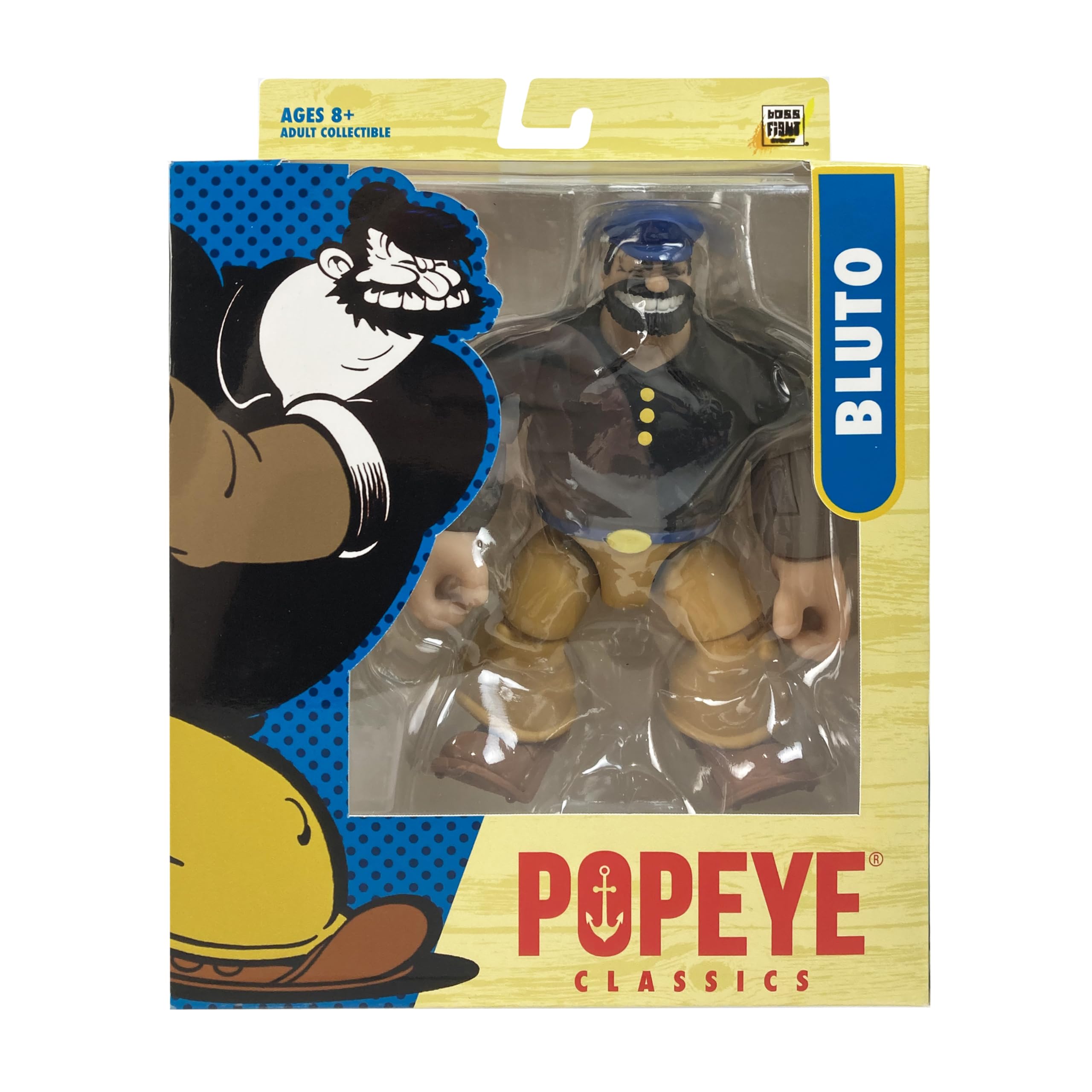 Detailed sculpt captures classic features for display