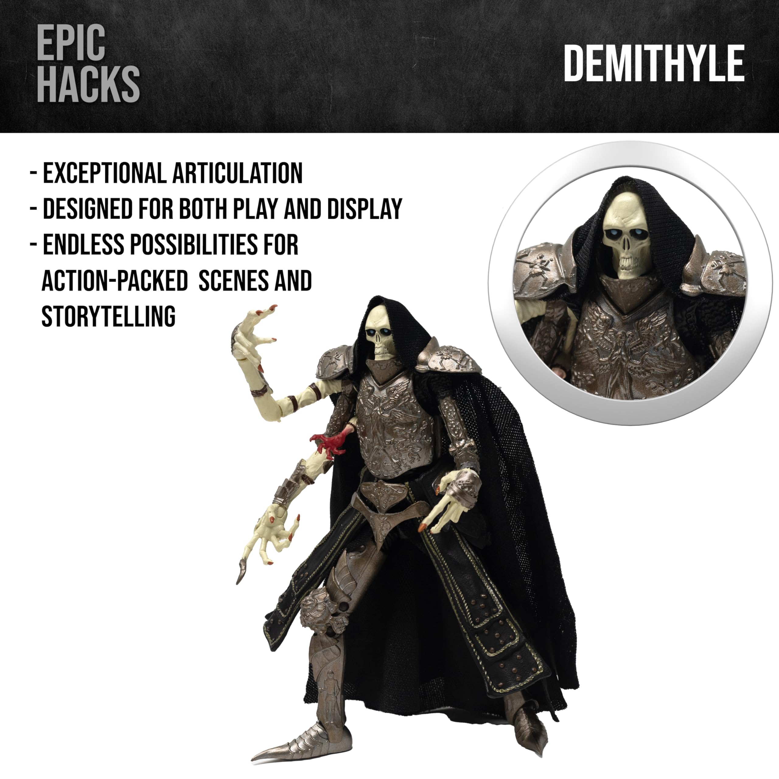 Boss Fight Studio Demithyle articulation enables lifelike action poses from every angle