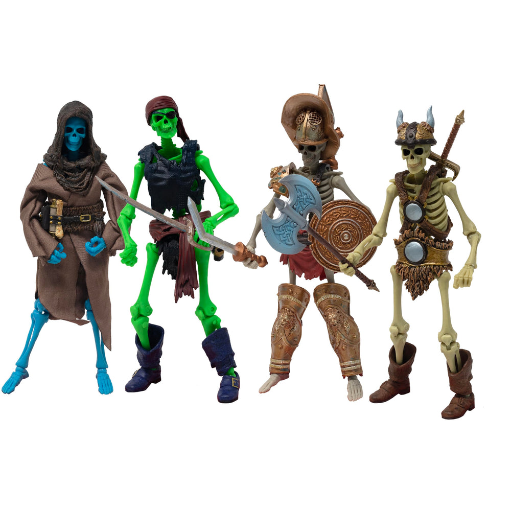 Boss Fight Studio Epic H.A.C.K.S. Grim Spectre figurine with articulated joints for dynamic poses.