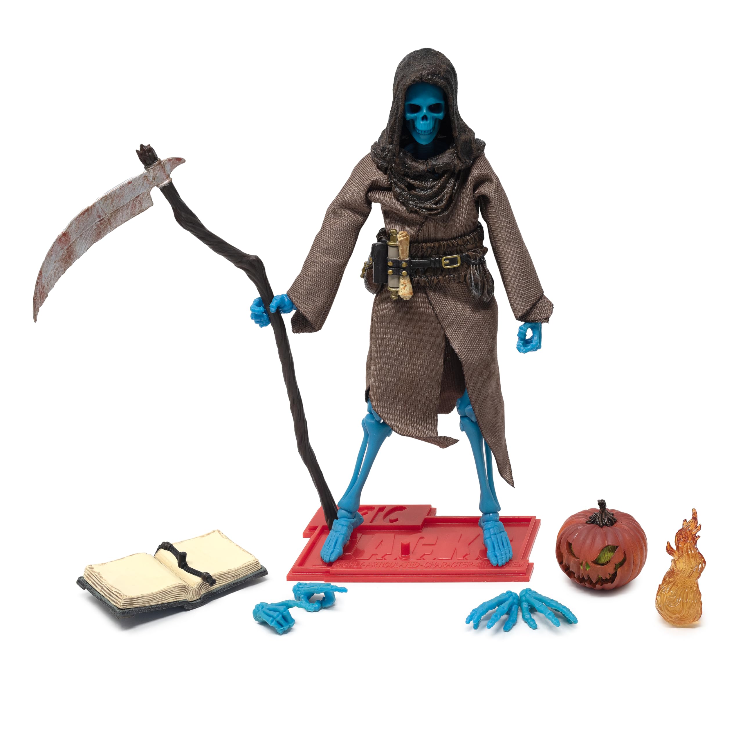 Boss Fight Studio Epic H.A.C.K.S. Pirate skeleton figurine ready for action with interchangeable parts.