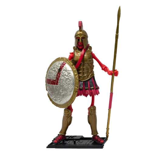 Boss Fight Studio Epic H.A.C.K.S. Spartan Warrior Skeleton helmet highlights detailed sculpting for dramatic display