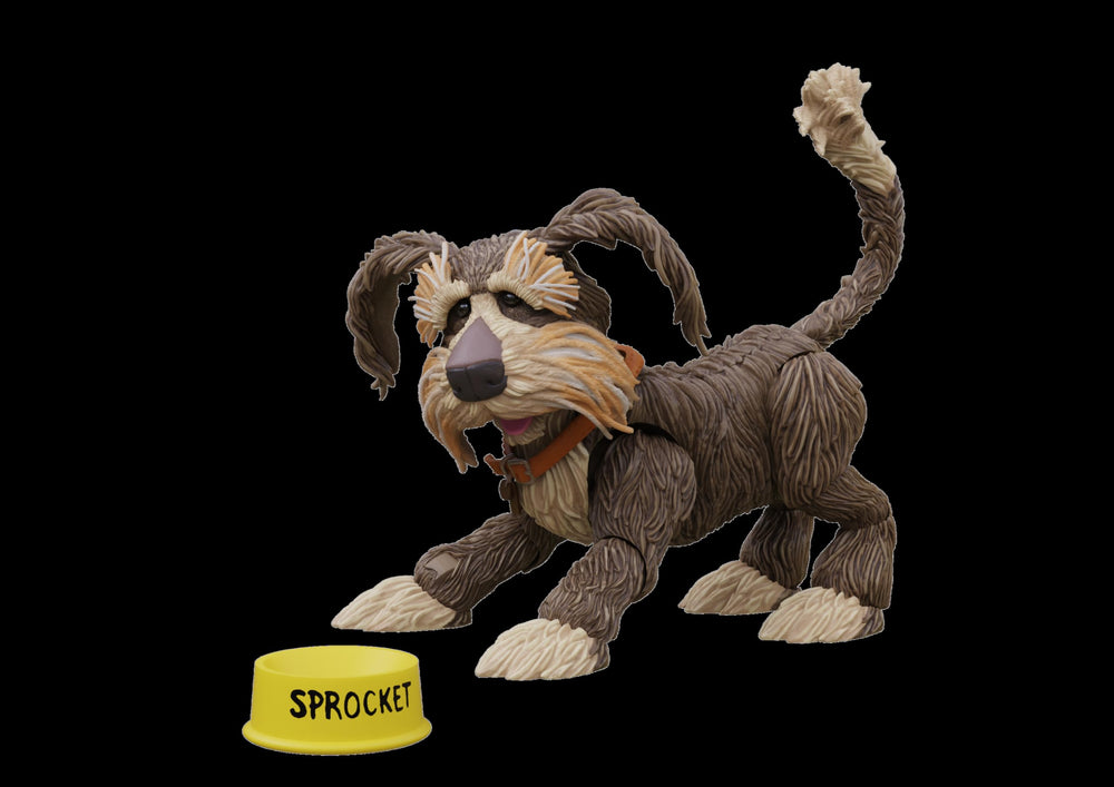 Boss Fight Studio Fraggle Rock Sprocket alternate paws enable custom poses.