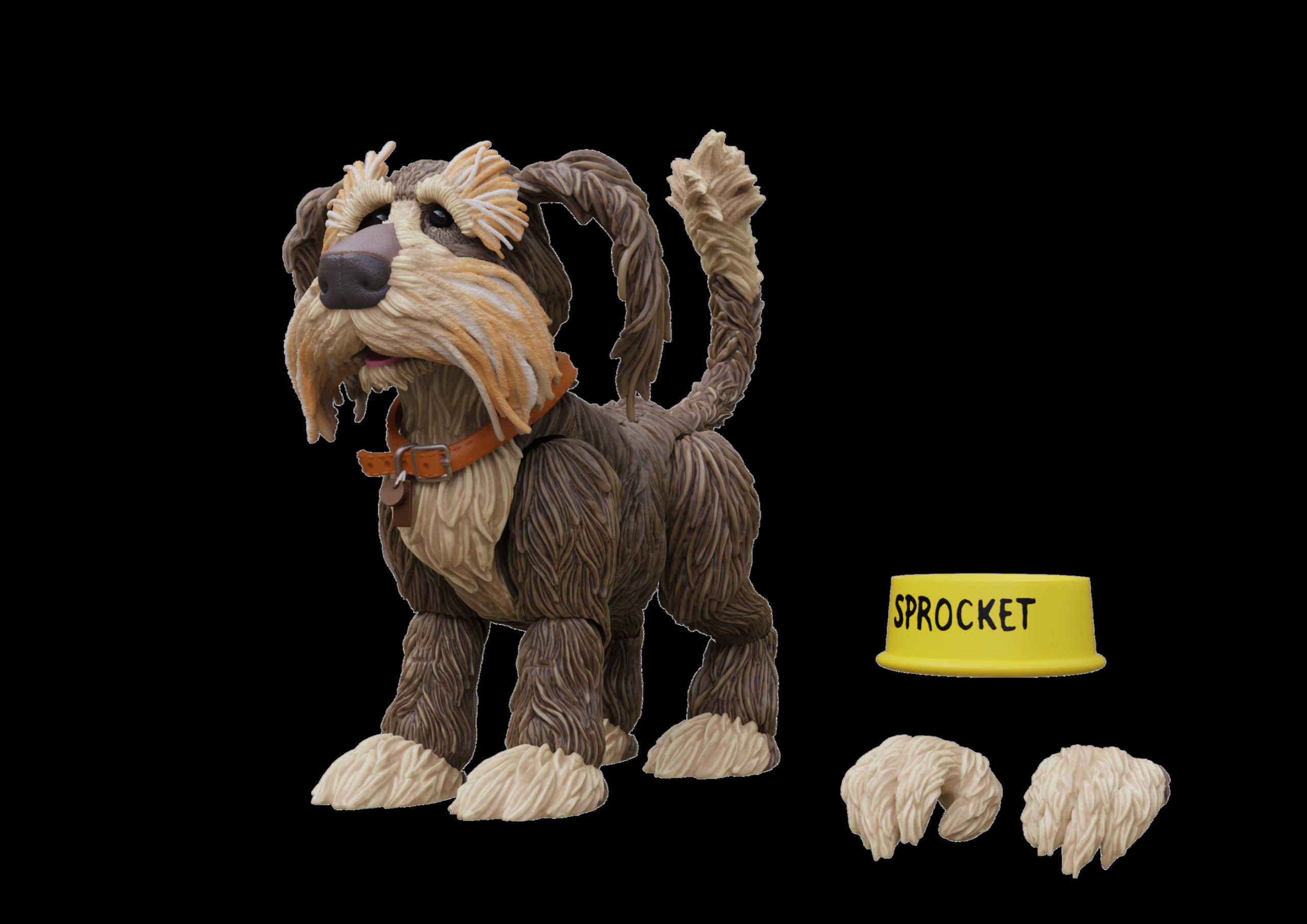 Boss Fight Studio Fraggle Rock Sprocket Back to the Rock-inspired deco.