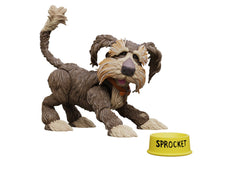Boss Fight Studio Fraggle Rock Sprocket collectible display-ready pose options.