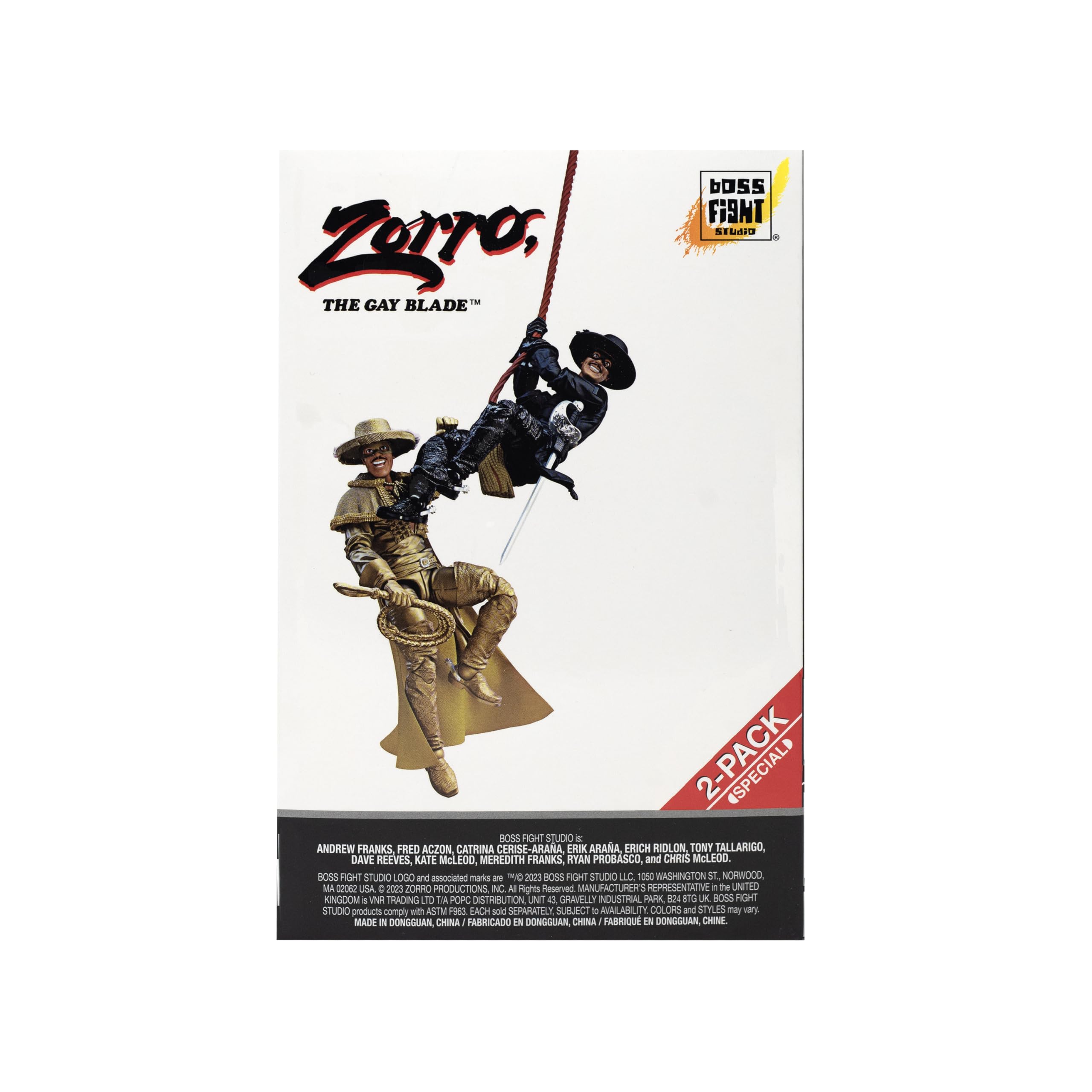 Boss Fight Studio 2-pack collection fits neatly on standard display shelves.
