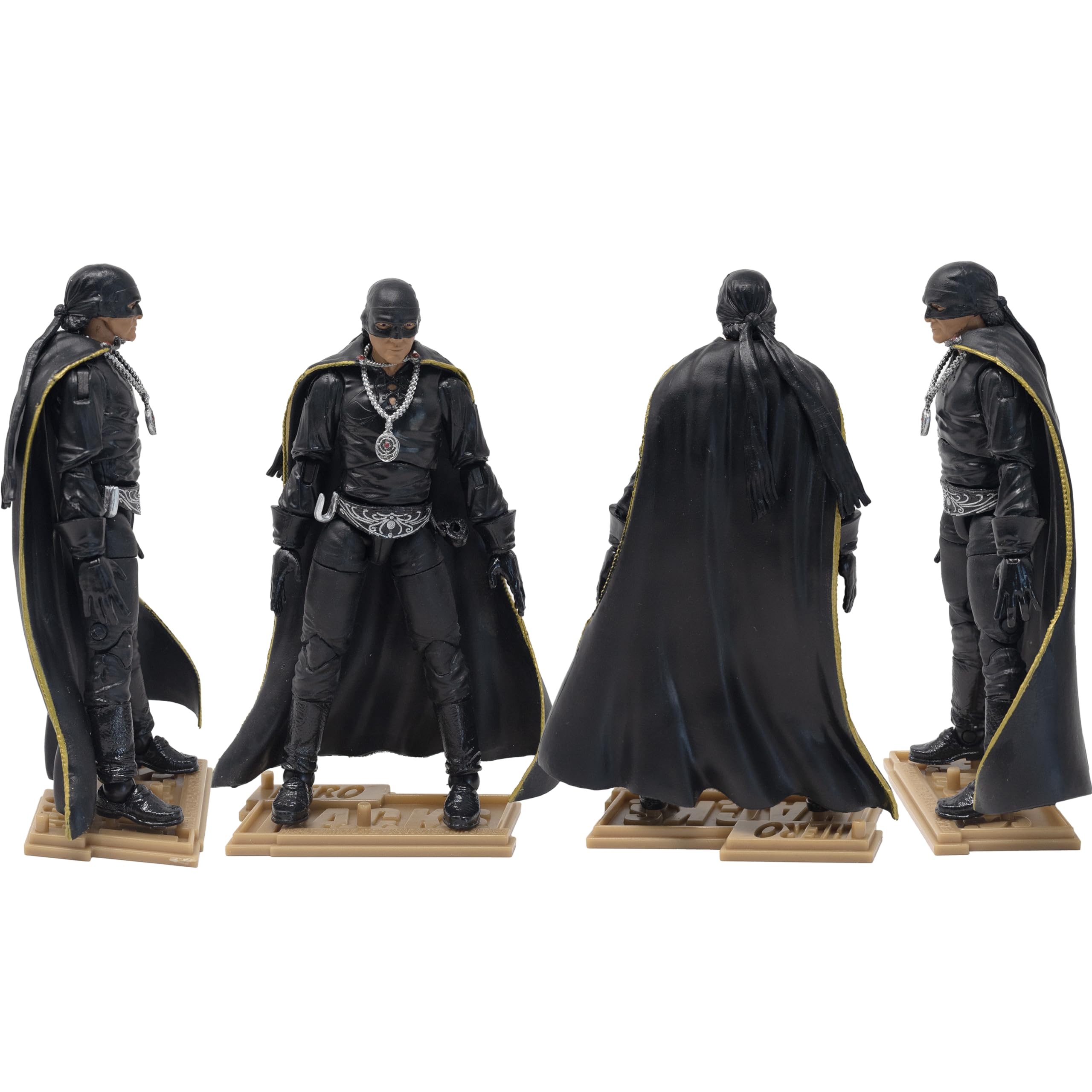 Display stand keeps Boss Fight Studio Alejandro Murrieta figure steady for shelves.