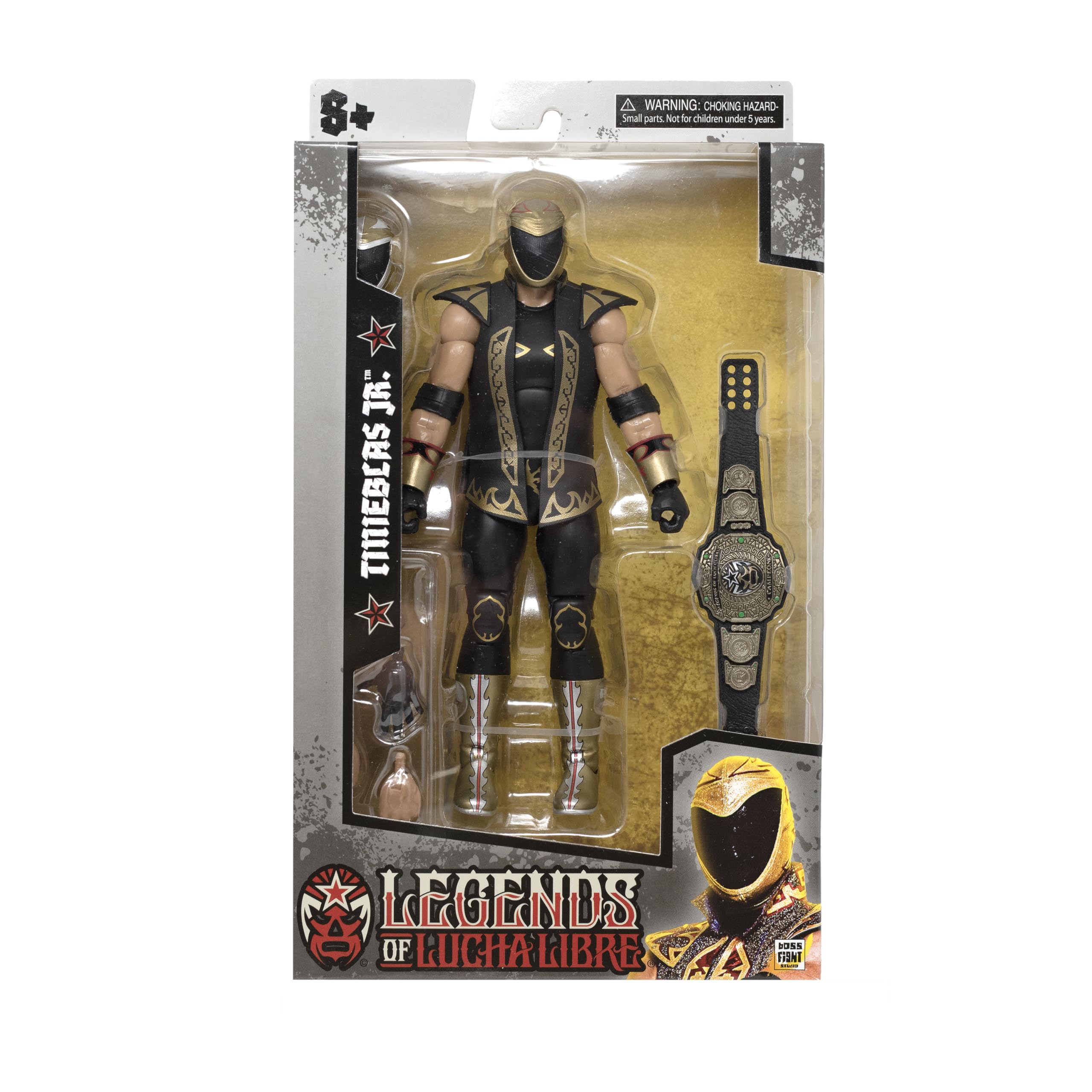 1:12 scale Legends of Lucha Libre figure ready for dioramas