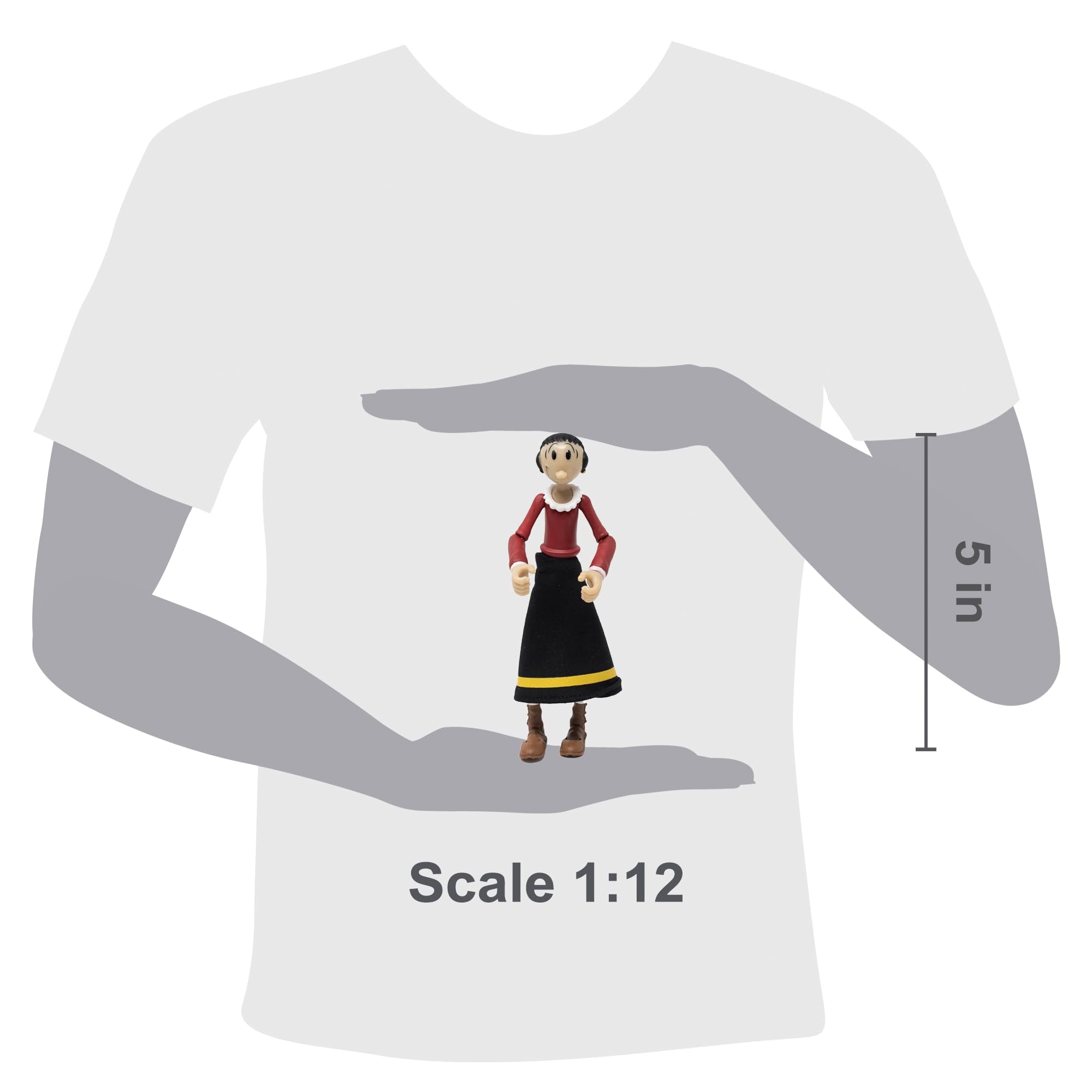 Boss Fight Studio Olive OYL soft goods skirt adds realistic texture