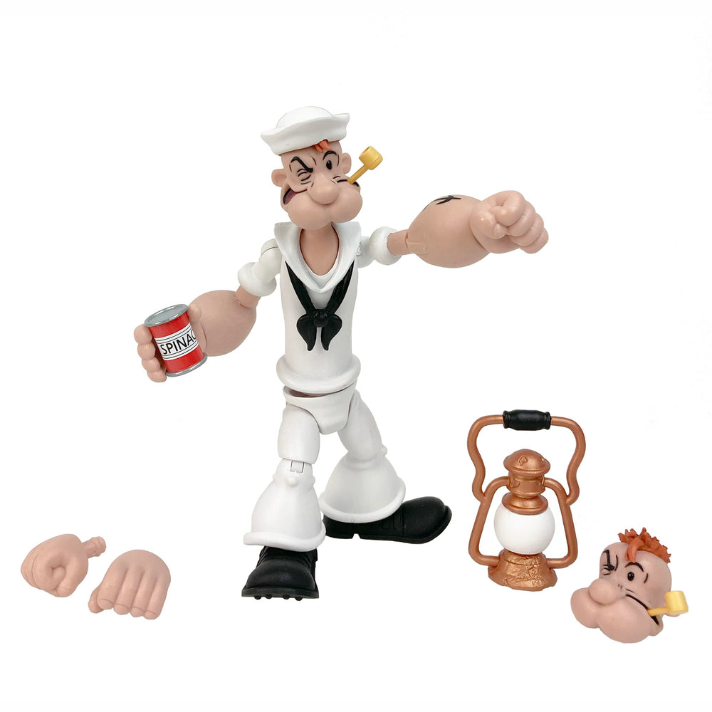 Popeye alternate head from Boss Fight Studio for expressive posing.