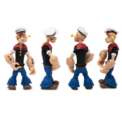 Alternate head offers different expressions for storytelling and display.