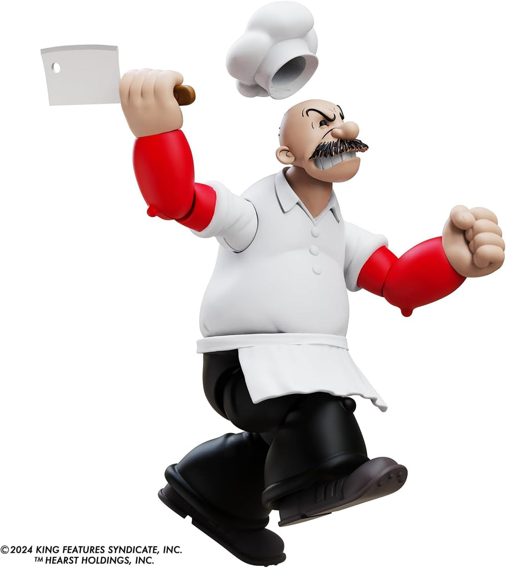 Popeye Rough-House articulation demo shows flexible joints