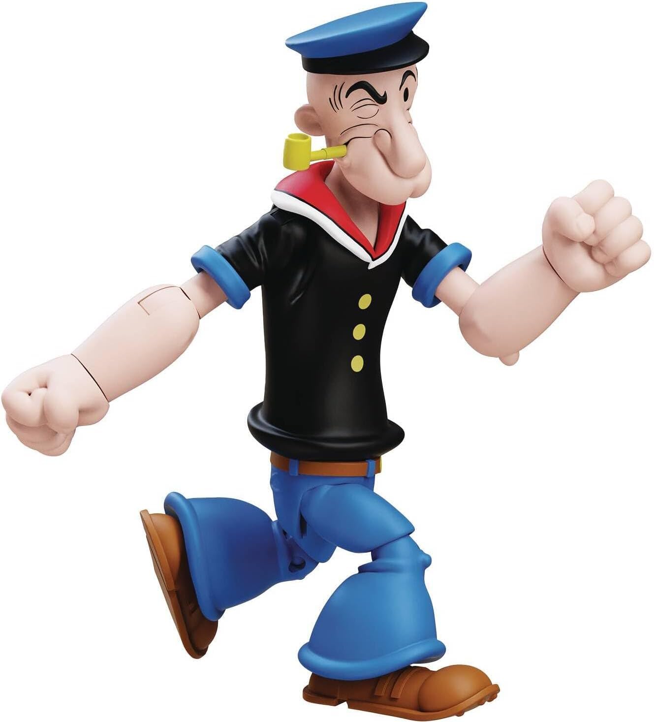 1:12 scale Popeye figure fits standard shelves