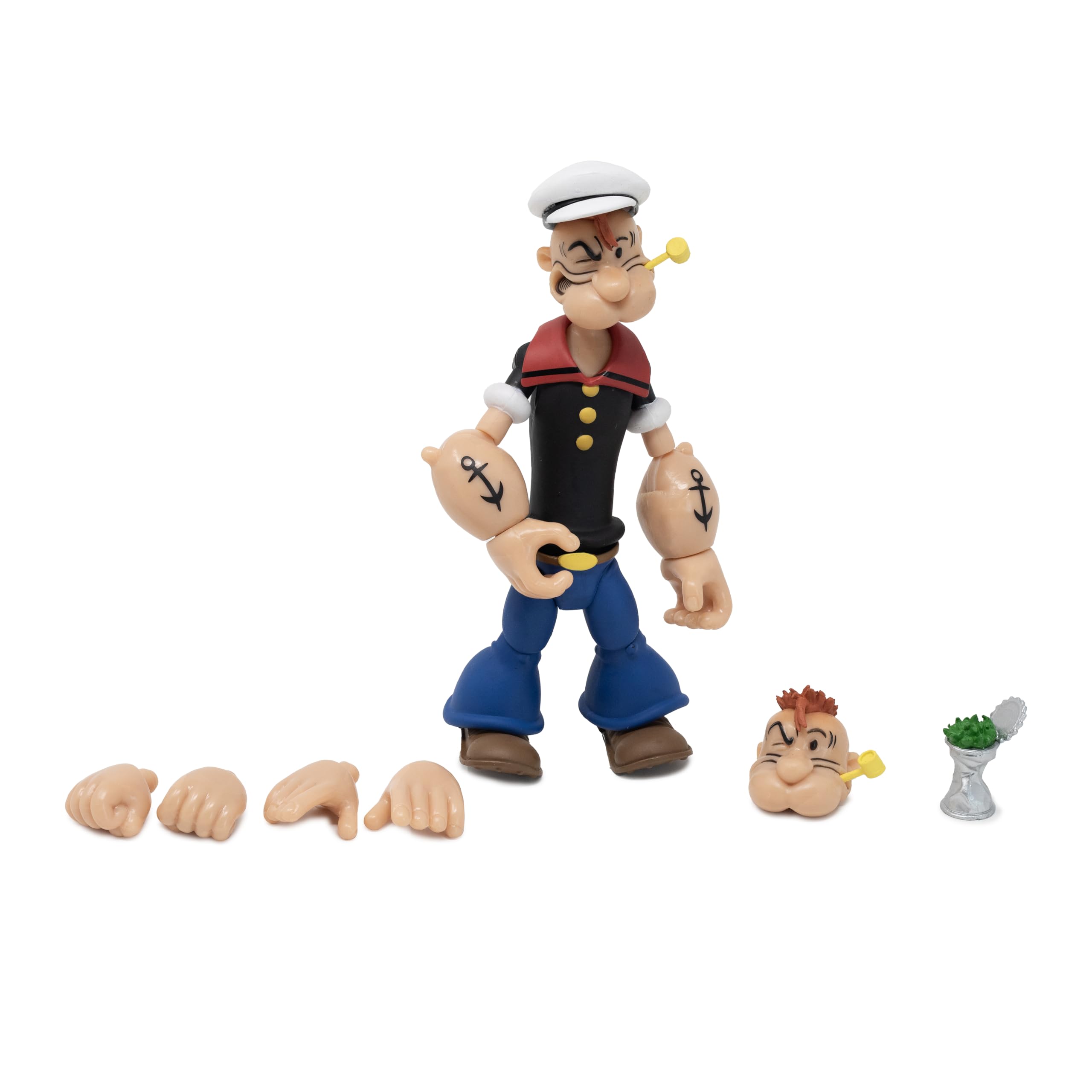 Popeye spinach can accessory adds authentic play and display options.