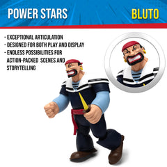 Seven-point articulation supports multiple poses inspired by the cartoon.