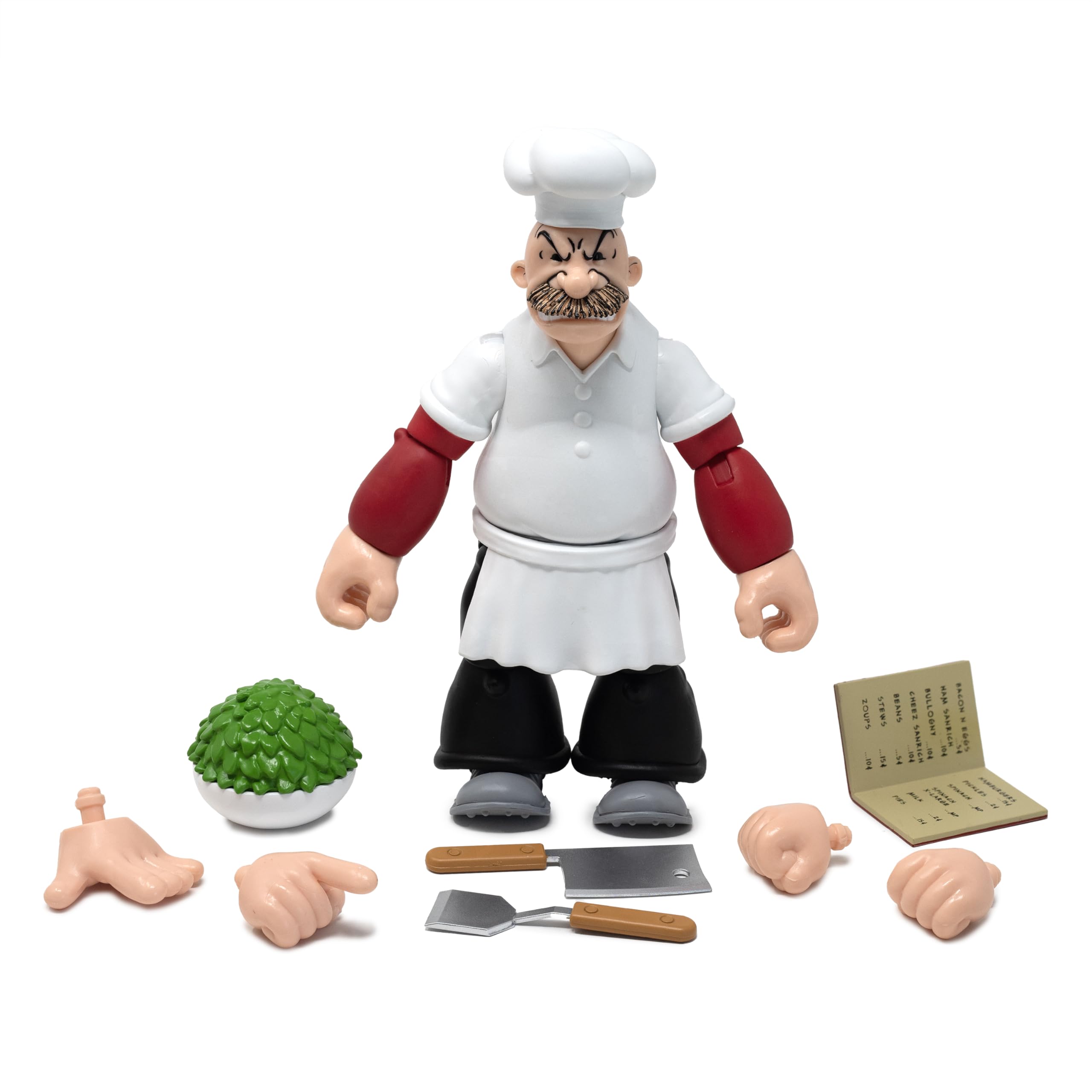 Rough House Cafe menu accessory enhances authentic diorama displays