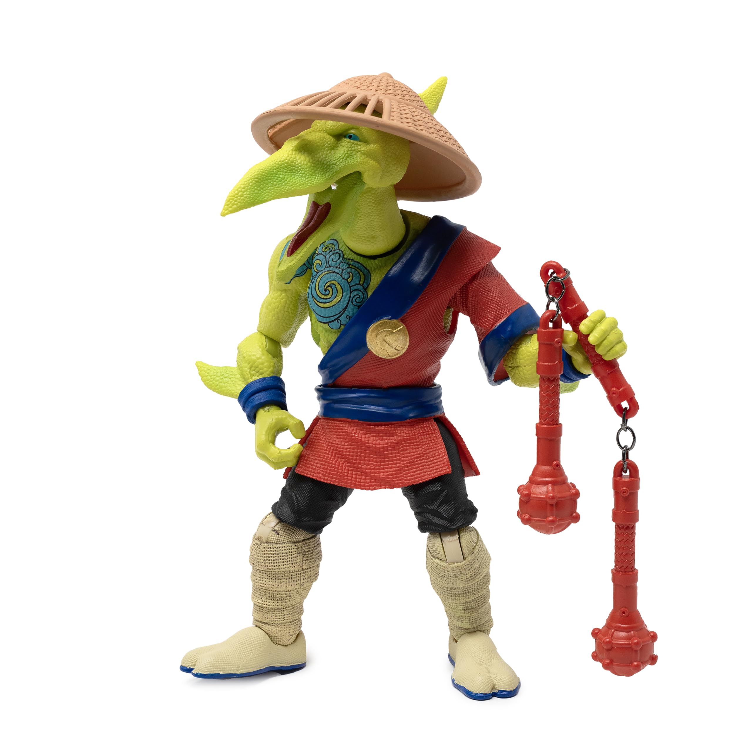 Boss Fight Studio Saurozoic Warrior Fae Kwan front portrait for dynamic display