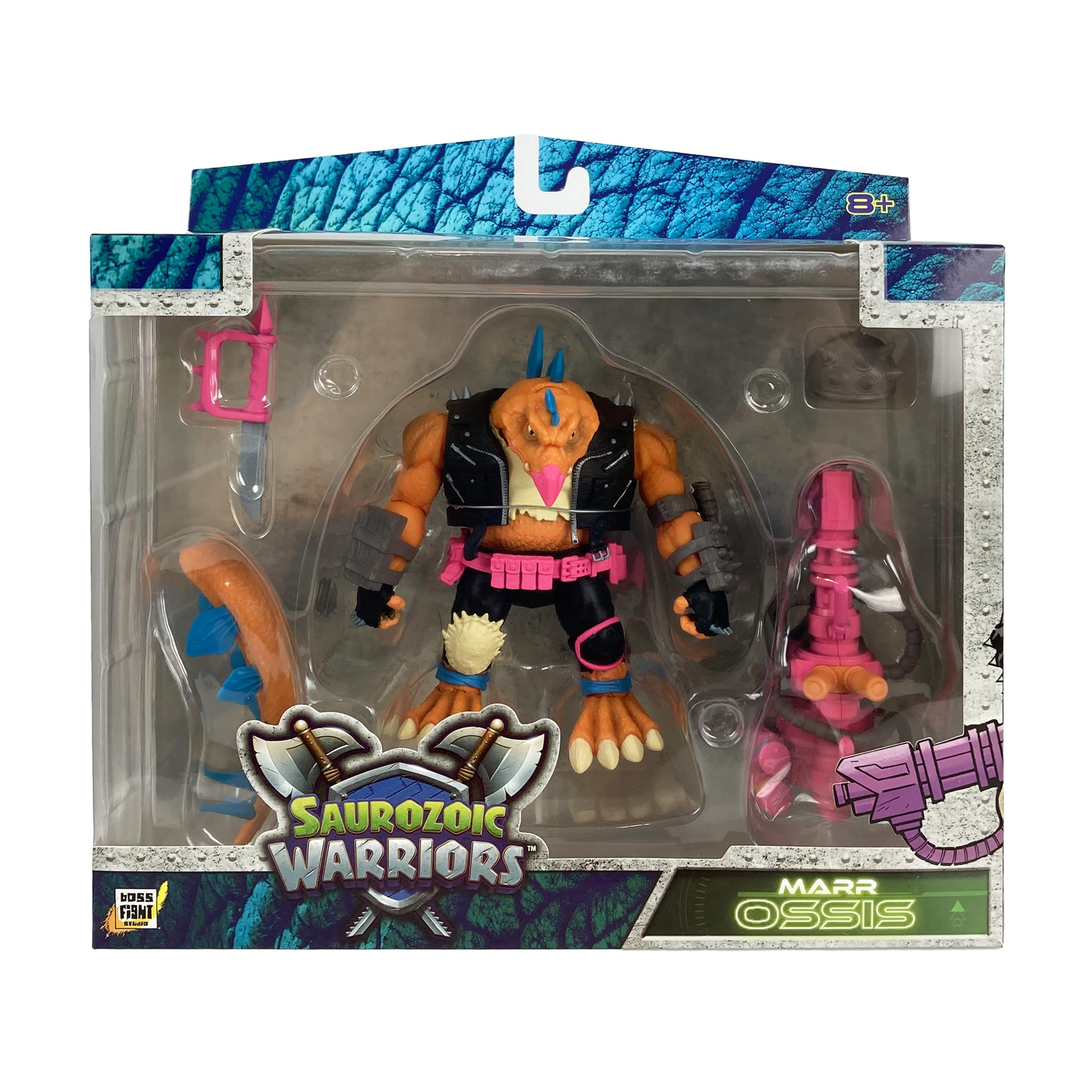 Saurozoic Warriors line offers collectible quality suitable for display and storytelling