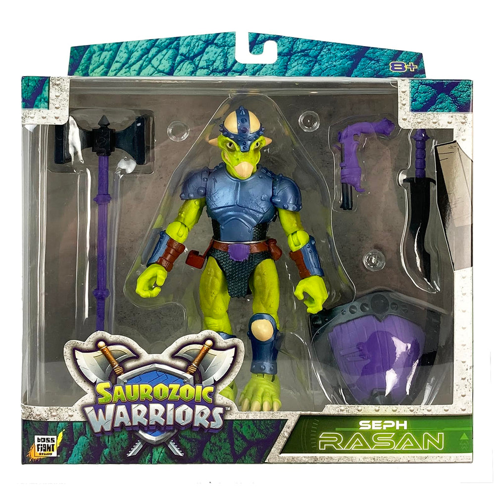 Saurozoic armor and weapons set enabling rich storytelling and imaginative play.
