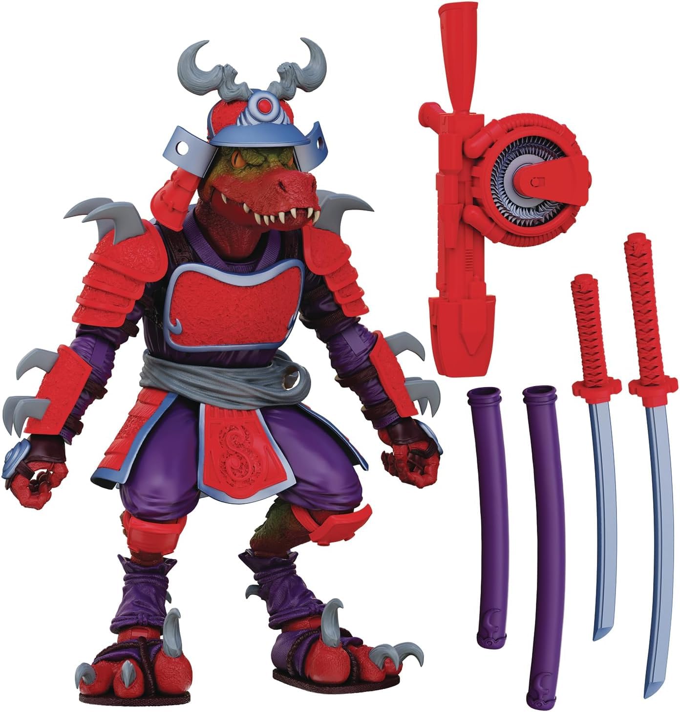 Sokudo Legion posed in a diorama-ready battle stance for display and play.
