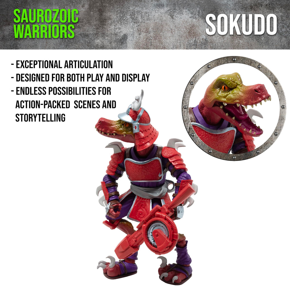 Sokudo Legion rapid-fire shuriken gun accessory shown in action-ready pose.