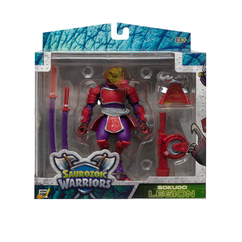 Six inch scale Sokudo Legion figure suitable for collect-and-display.