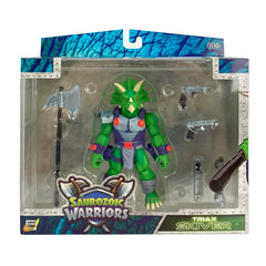 Boss Fight Studio Saurozoic Triax Skiver armor adds durability for battles.