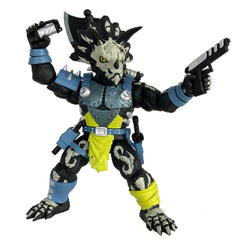 Boss Fight Studio Saurozoic Warrior Triax Skiver in Night Lands deco ready for dynamic battles.