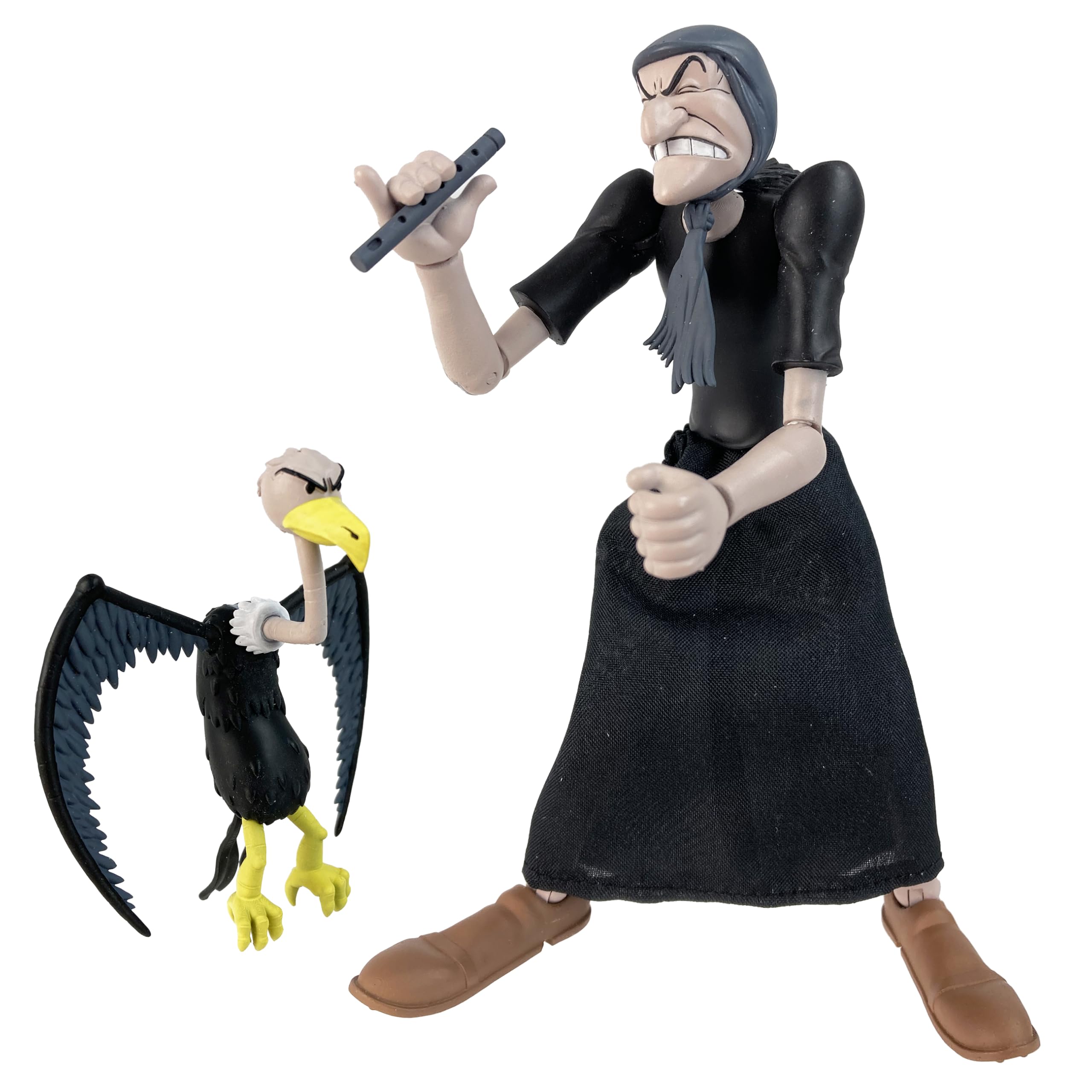 Boss Fight Studio Sea Hag figure pose highlights advanced articulation for dynamic display