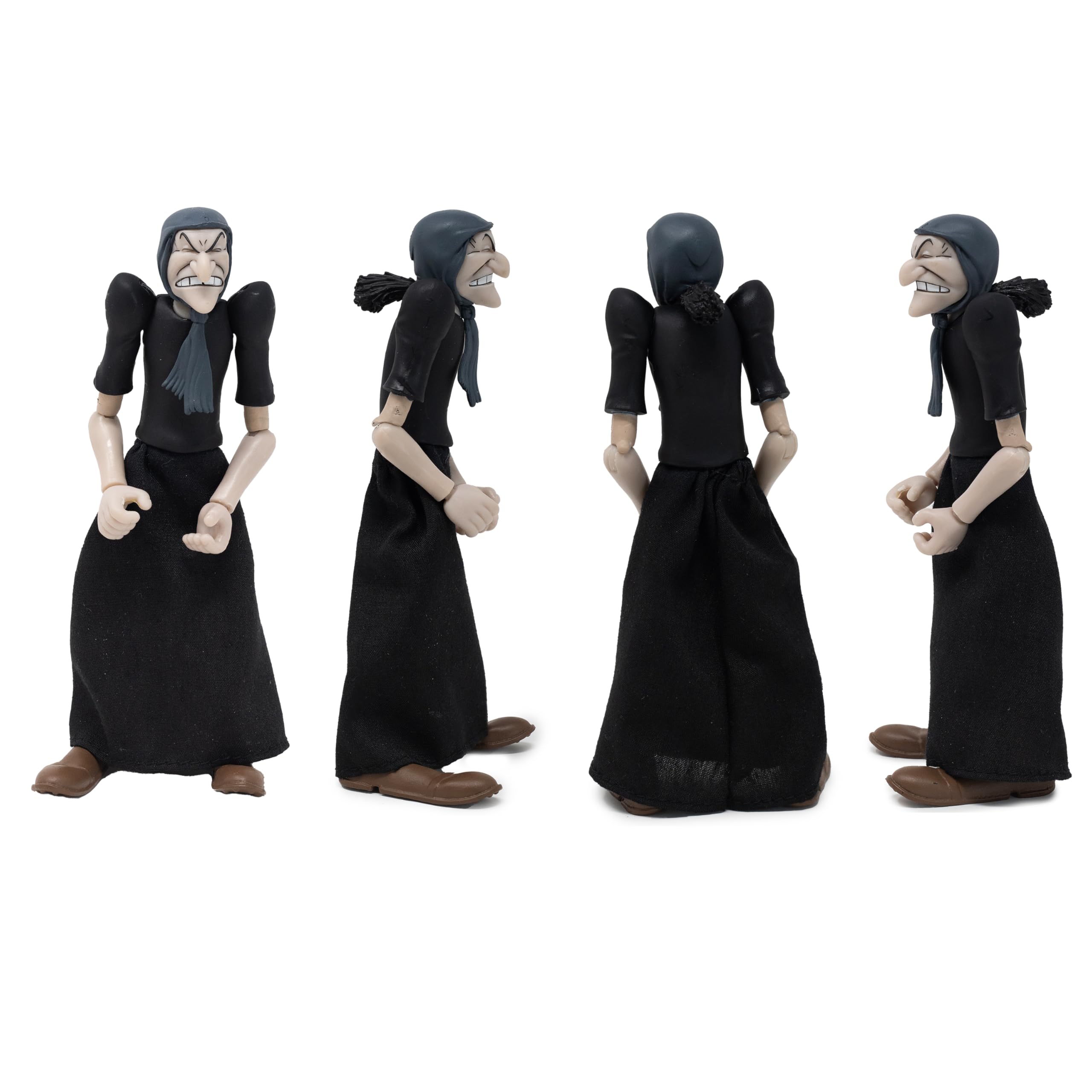 Vulture henchman accessory beside Sea Hag figure for menacing display setups