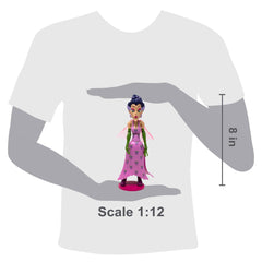 Dynamic articulation of Boss Fight Studio Strawberry Shortcake Deluxe Sour Grapes for vivid poses.