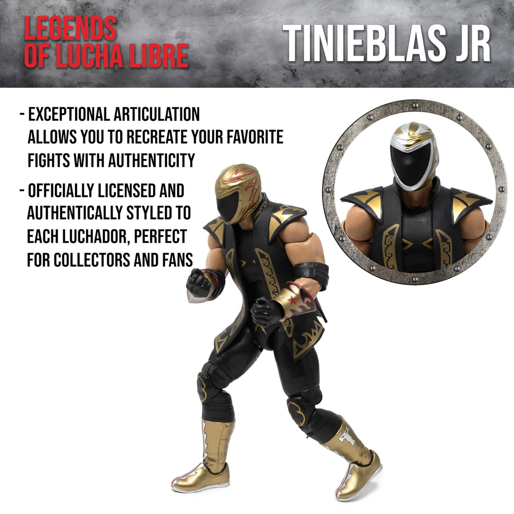 Alternate hands of Tinieblas Jr for dynamic posing options