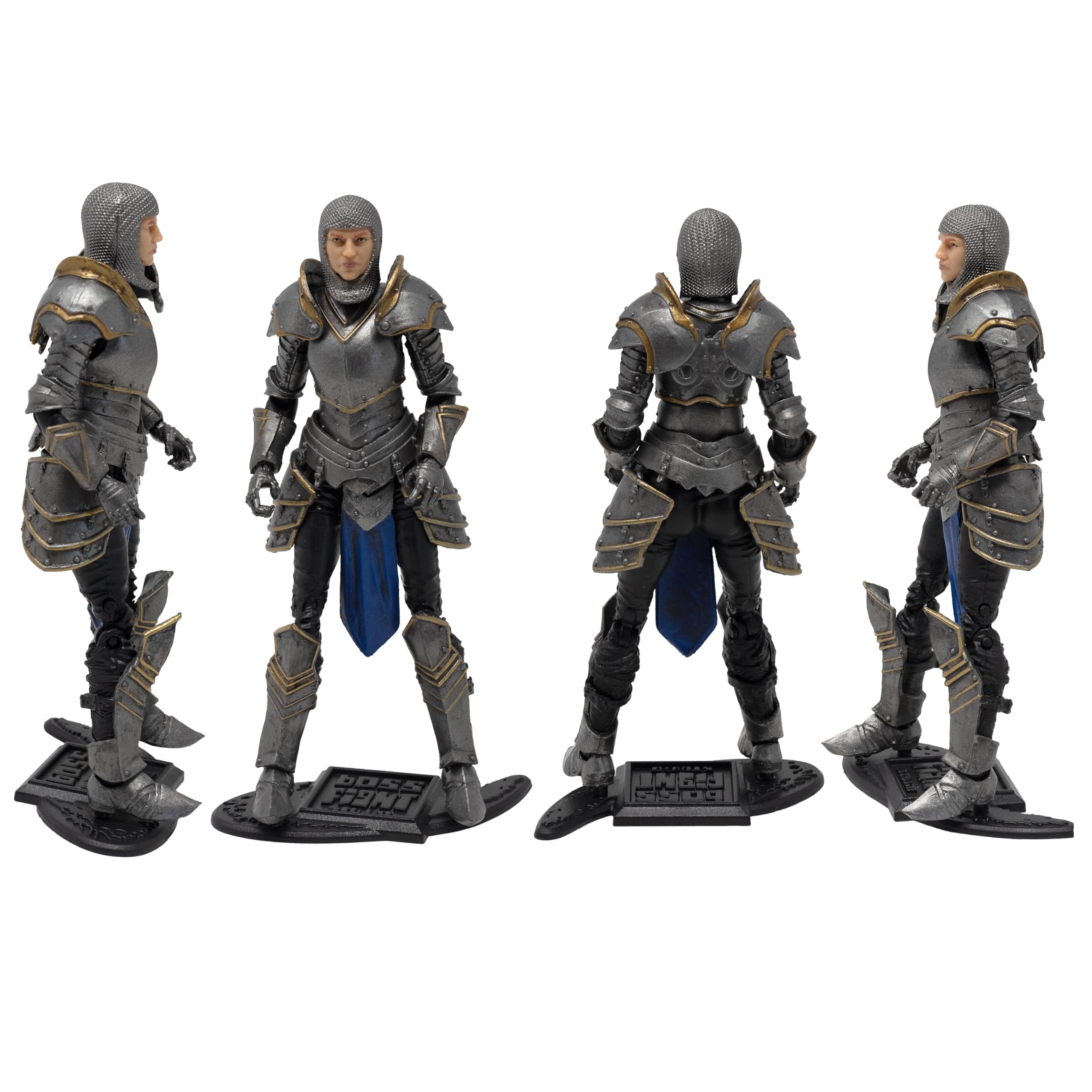 Boss Fight Studio Vitruvian H.A.C.K.S. Female Knight of Accord archery pose for display