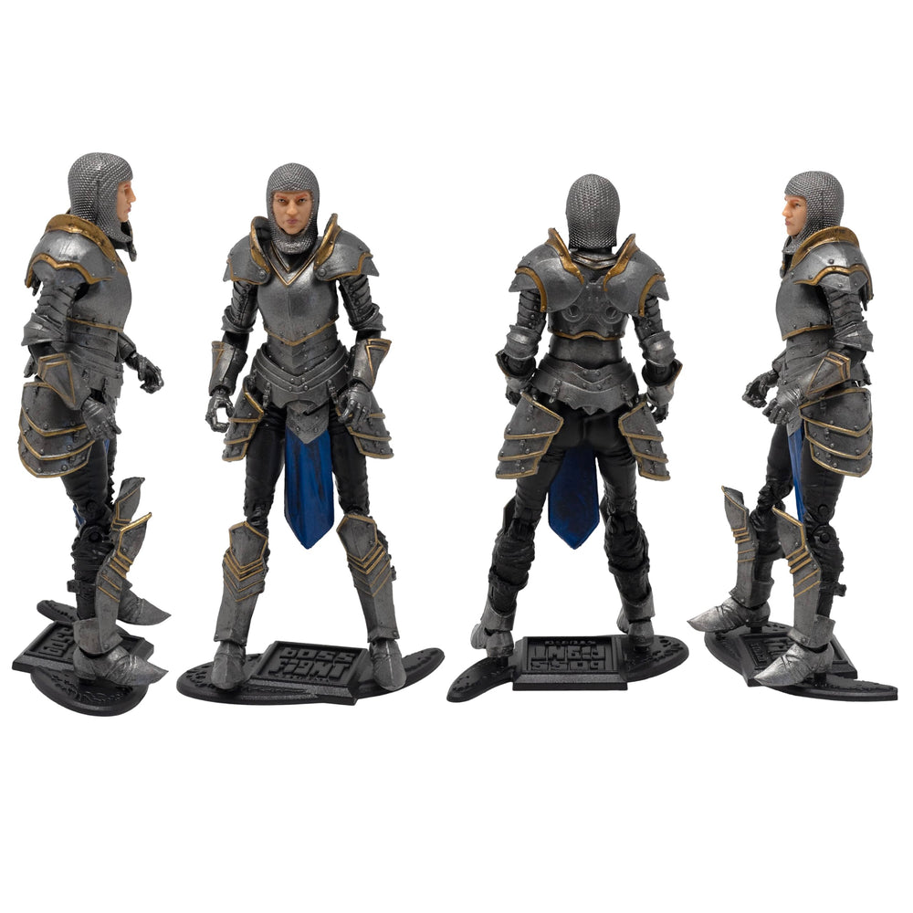 Boss Fight Studio Vitruvian H.A.C.K.S. Female Knight of Accord archery pose for display