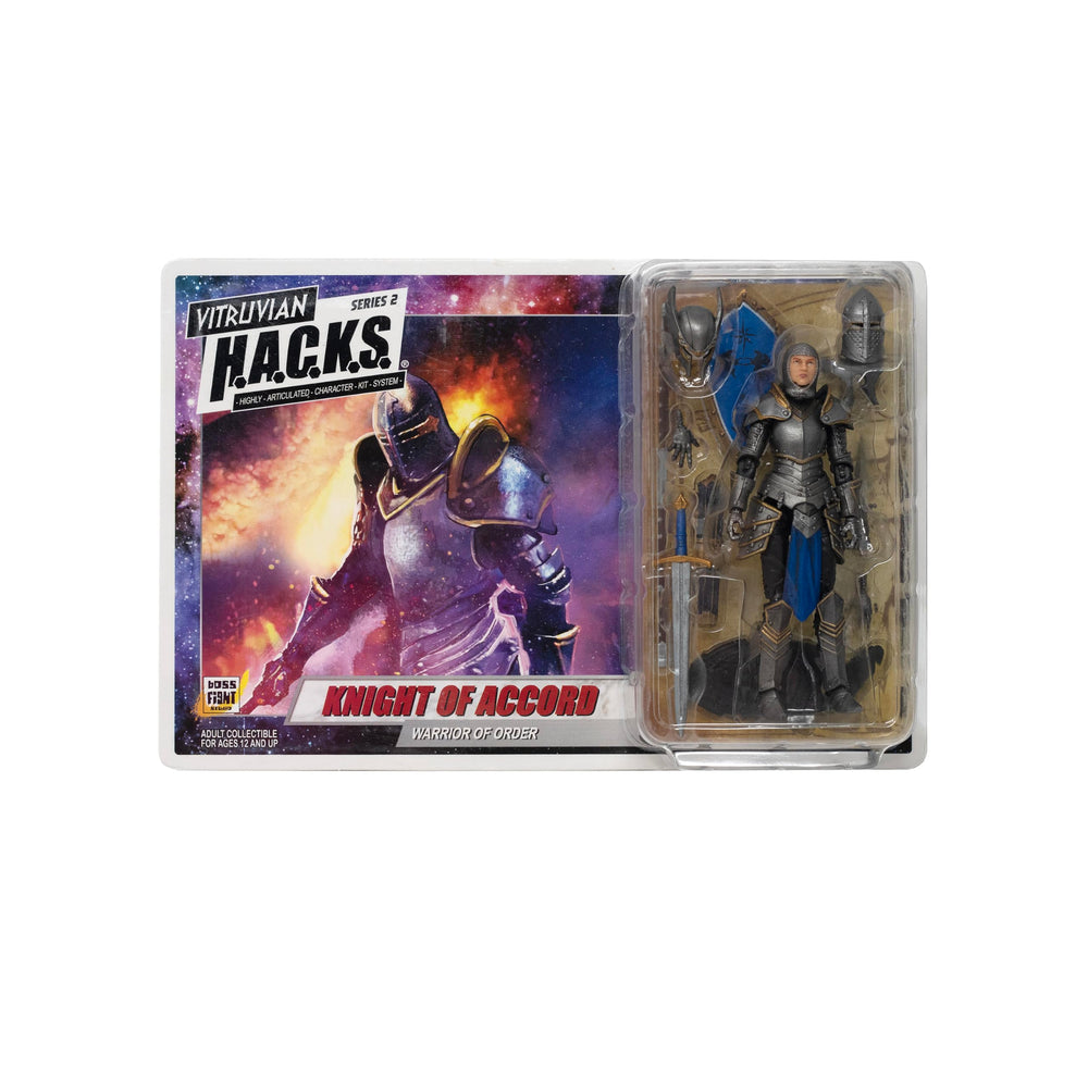 Boss Fight Studio Vitruvian H.A.C.K.S. Diorama-ready figure for storytelling and setup