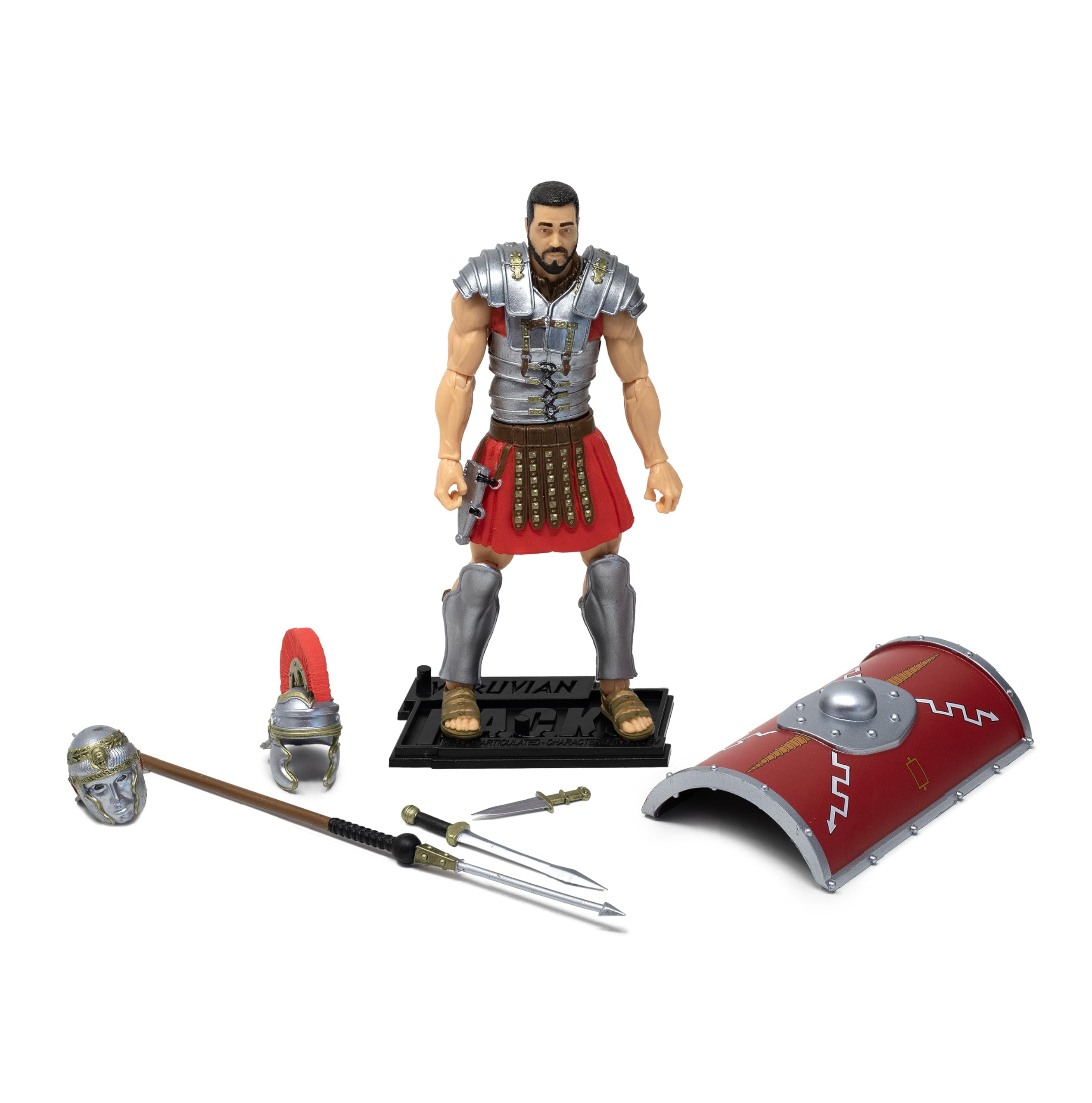 Vitruvian H.A.C.K.S. Roman Legionary shield by Boss Fight Studio for dynamic poses.
