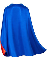 Bosvin blue cosplay cape ideal for parties and costumes.