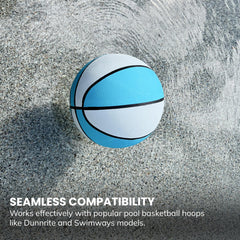 Botabee blue pool basketball for ages 12+ with waterproof performance