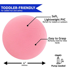Botabee soft-durable PVC ball gentle on little hands and ready to bounce