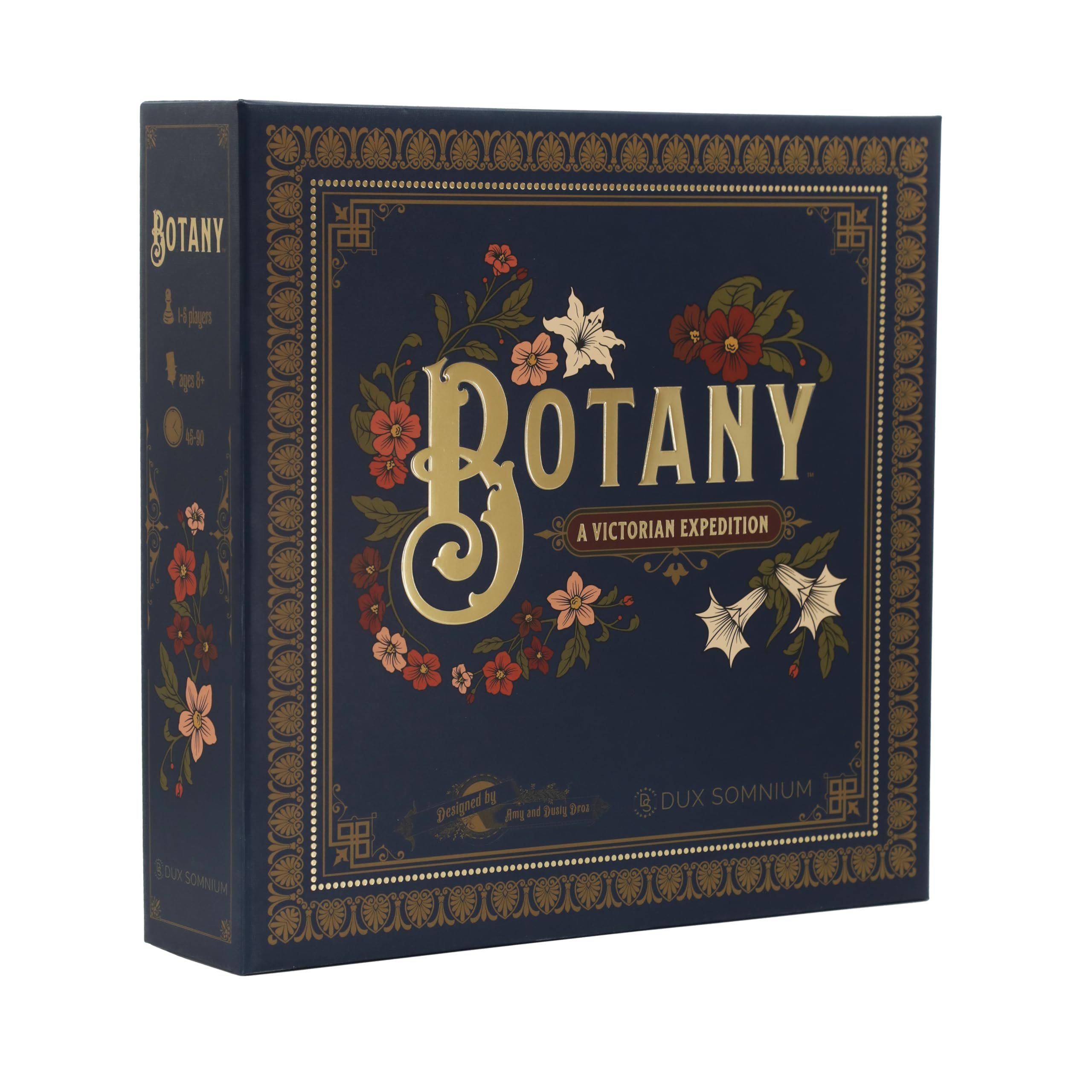 Botany board game Queen's Prize map focus invites family exploration and storytelling.
